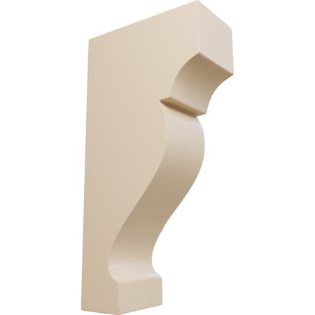 Ekena Millwork 1 3/4"W x 3 1/2"D x 7"H Small Dearborn Wood Corbel, Alder CORW02X07X04DRAL